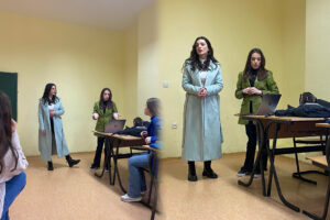 Students of Public Administration Faculty at AAB College