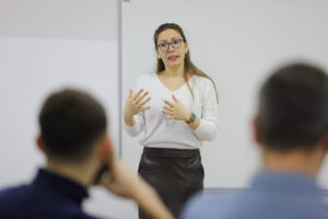 The second training is held for quality coordinators and students of AAB College