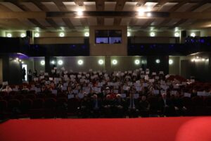 The students of Gjin Gazulli school who participated in the trainings of the AAB College are certified