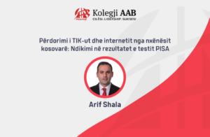 The article of the professor of AAB College is published in the well-known scientific journal