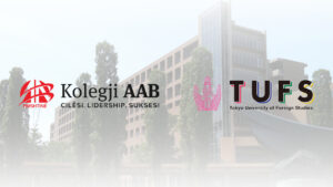 AAB College signs cooperation agreement with TUFS University, Tokyo