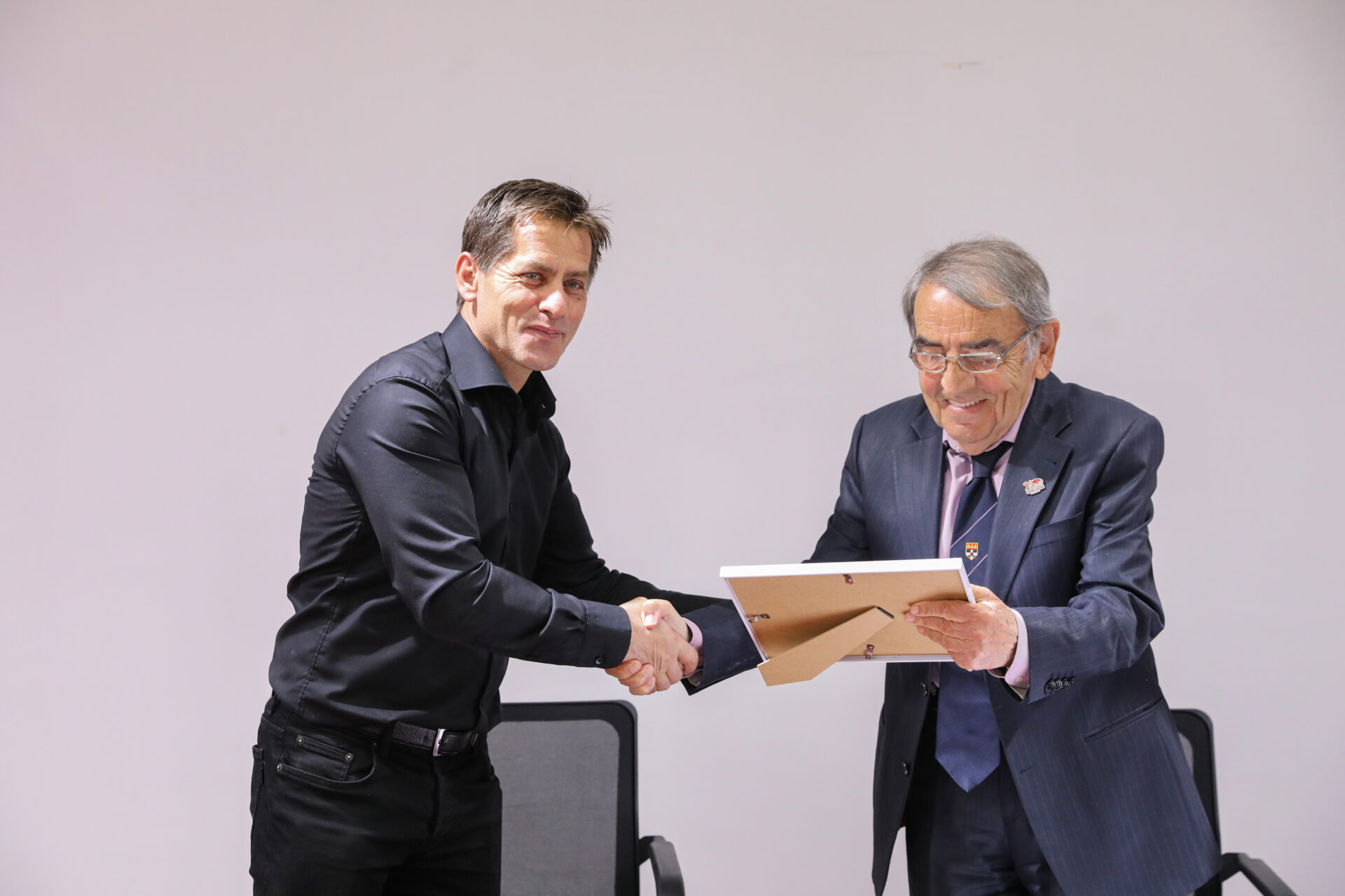 AAB College honors Professor Neki Juniku with gratitude