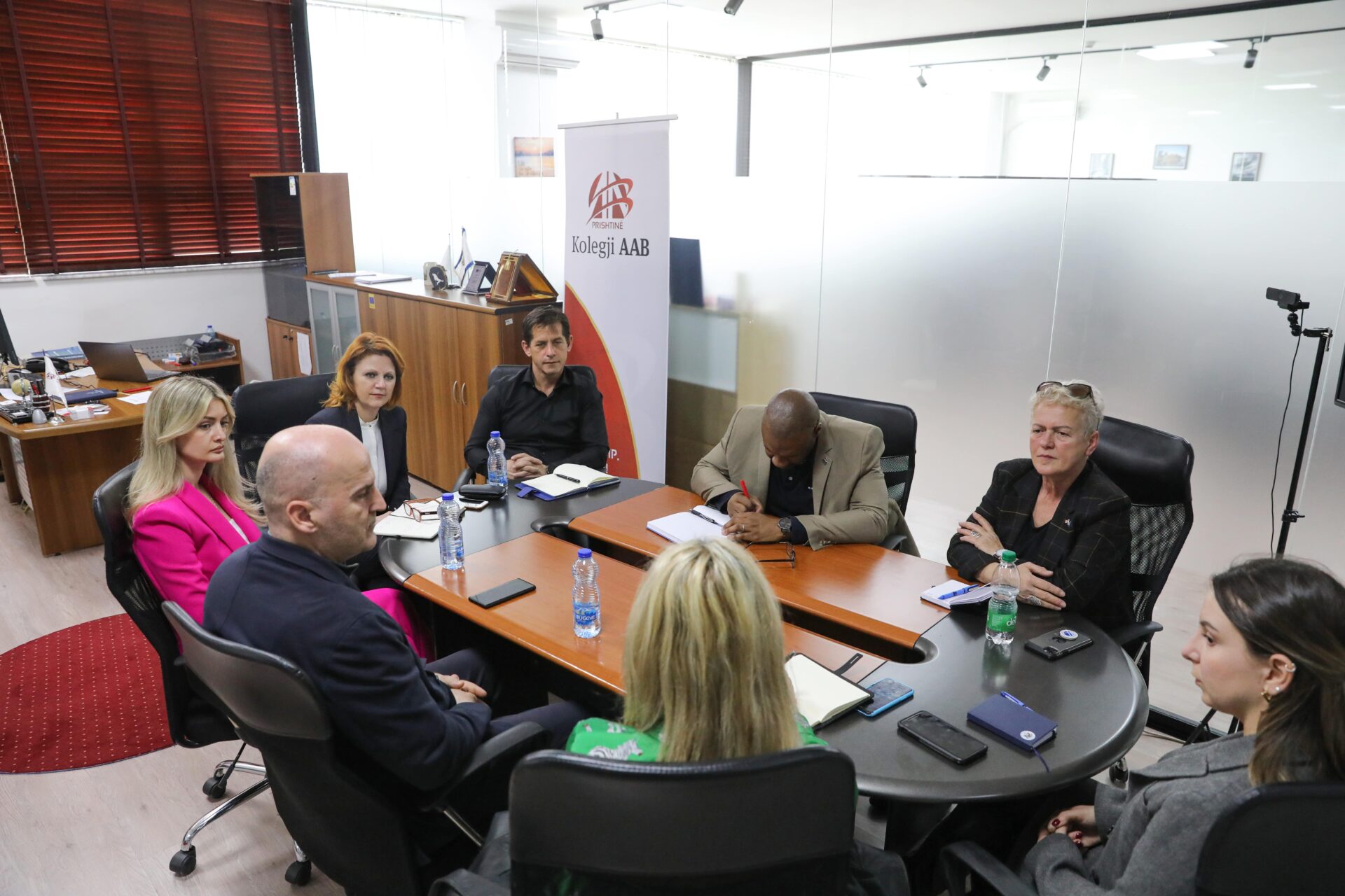 Representatives of the American Embassy and American Councils are welcome at AAB College
