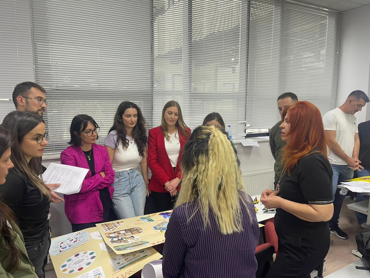 Students of the Faculty of Economics conduct the workshop on supply chain management