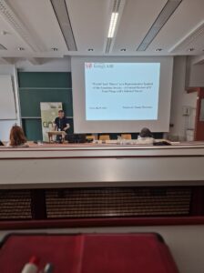 AAB College Professor participating in the International Conference of the University of Graz, Austria