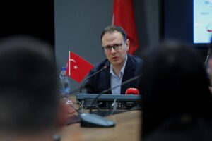 The Ambassador of Turkey in Kosovo, H.E. Sabri Tunç Angılı, with a special lecture at the AAB College