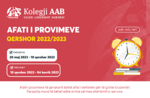 Notice: June exam deadline