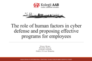 The professor and the three students of the Faculty of Computer Sciences publish their scientific paper