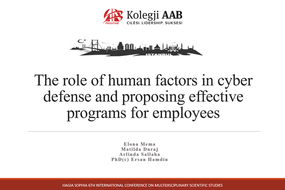 The professor and the three students of the Faculty of Computer Sciences publish their scientific paper