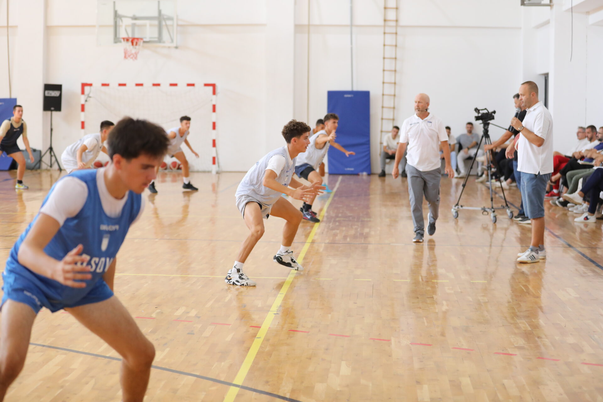 The international training for basketball coaches is organized by AAB College and the Kosovo Basketball Federation