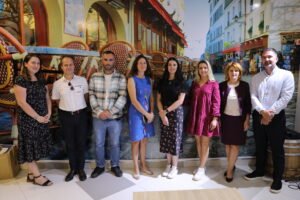 Representatives from the French Embassy and Alliance visit AAB College to discuss further collaborations