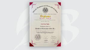 Rector of AAB College Lulzim Tafa is honored with the title "Doctor of Literature" at the World Congress of Poets