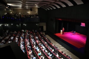 The freshmen of the new academic year 2023/24 of AAB College are welcomed with a solemn ceremony