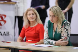Students of the Faculty of Social Sciences present the project "Create a suitable environment without bullying for children in kindergartens"