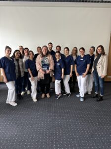 AAB and Lingua College representatives visit the three German clinics - Meet the staff and students employed as nurses