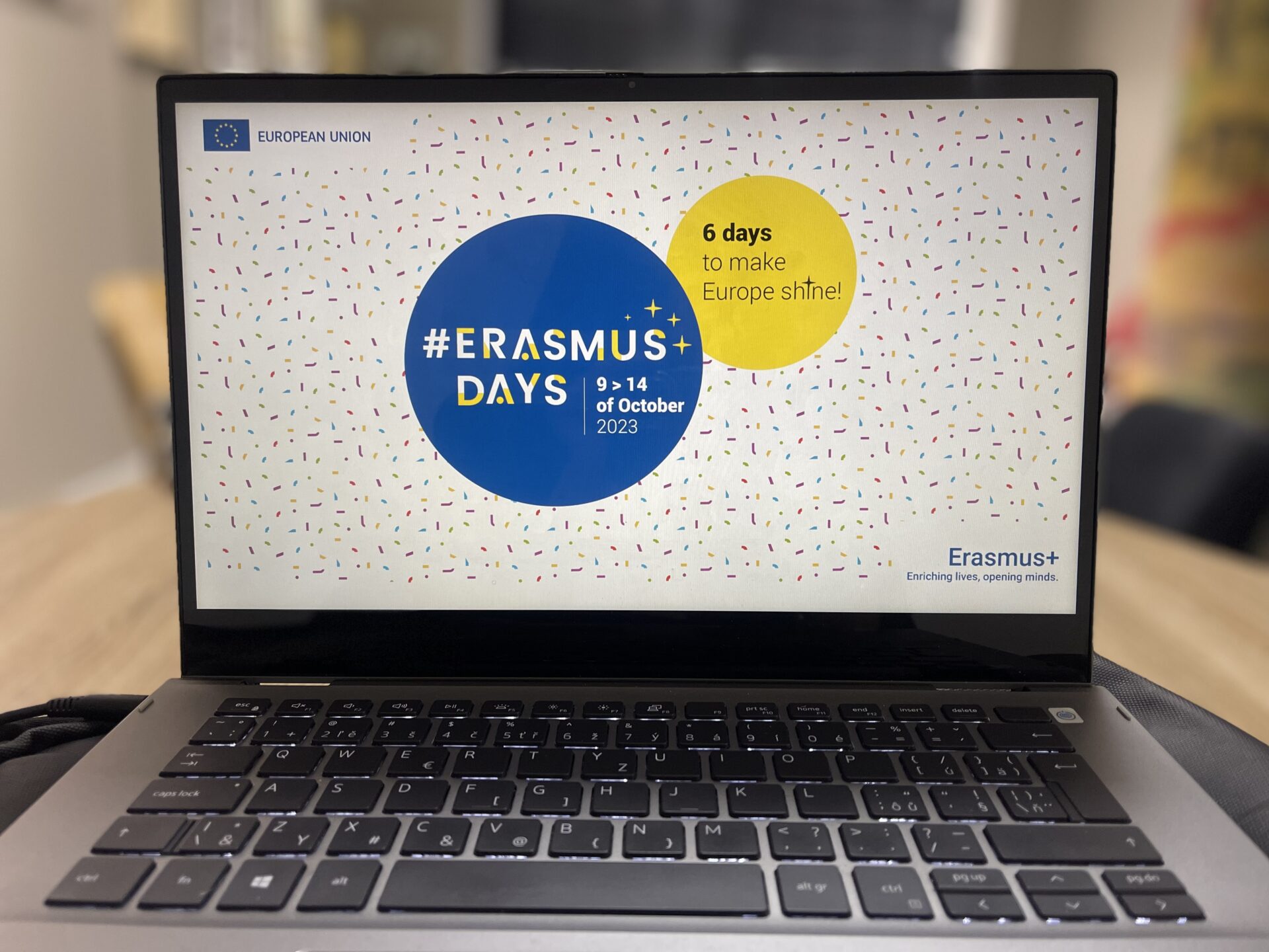 A virtual session is held between the students of AAB College and Université de Caen Normandie