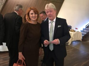 The vice-rector of the AAB College meets with the Czech ambassador in Kosovo to mark the Czech National Day