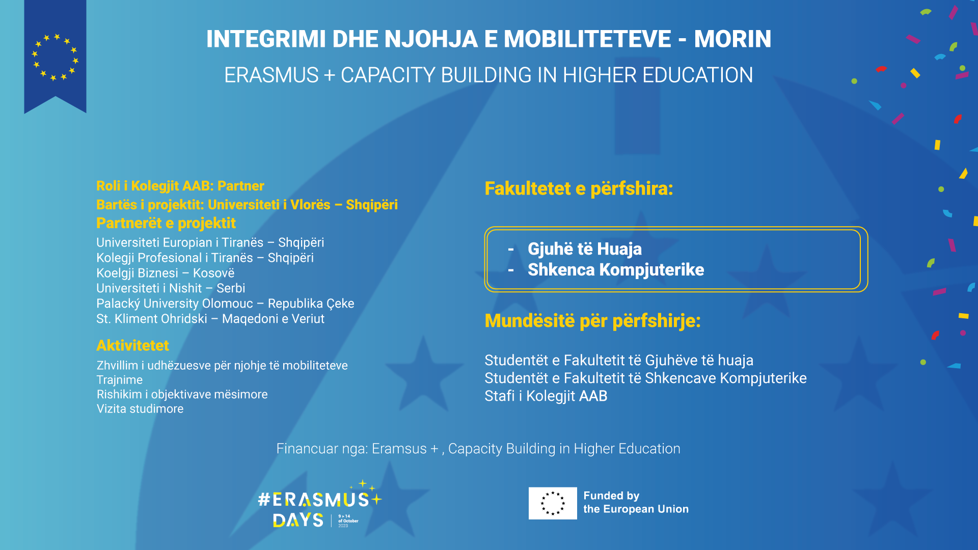 Mobility Integration for Recognition project facilitating student exchange