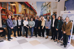 The meeting with the representatives of the French universities is held at the AAB College