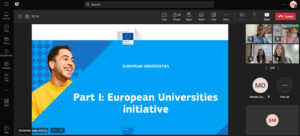 Office for the Development of Projects of the AAB College part of the information session from the Erasmus+ Office in Kosovo