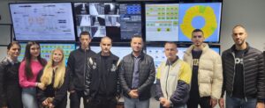 Students of the Faculty of Computer Sciences visit the administration and monitoring facilities of government services
