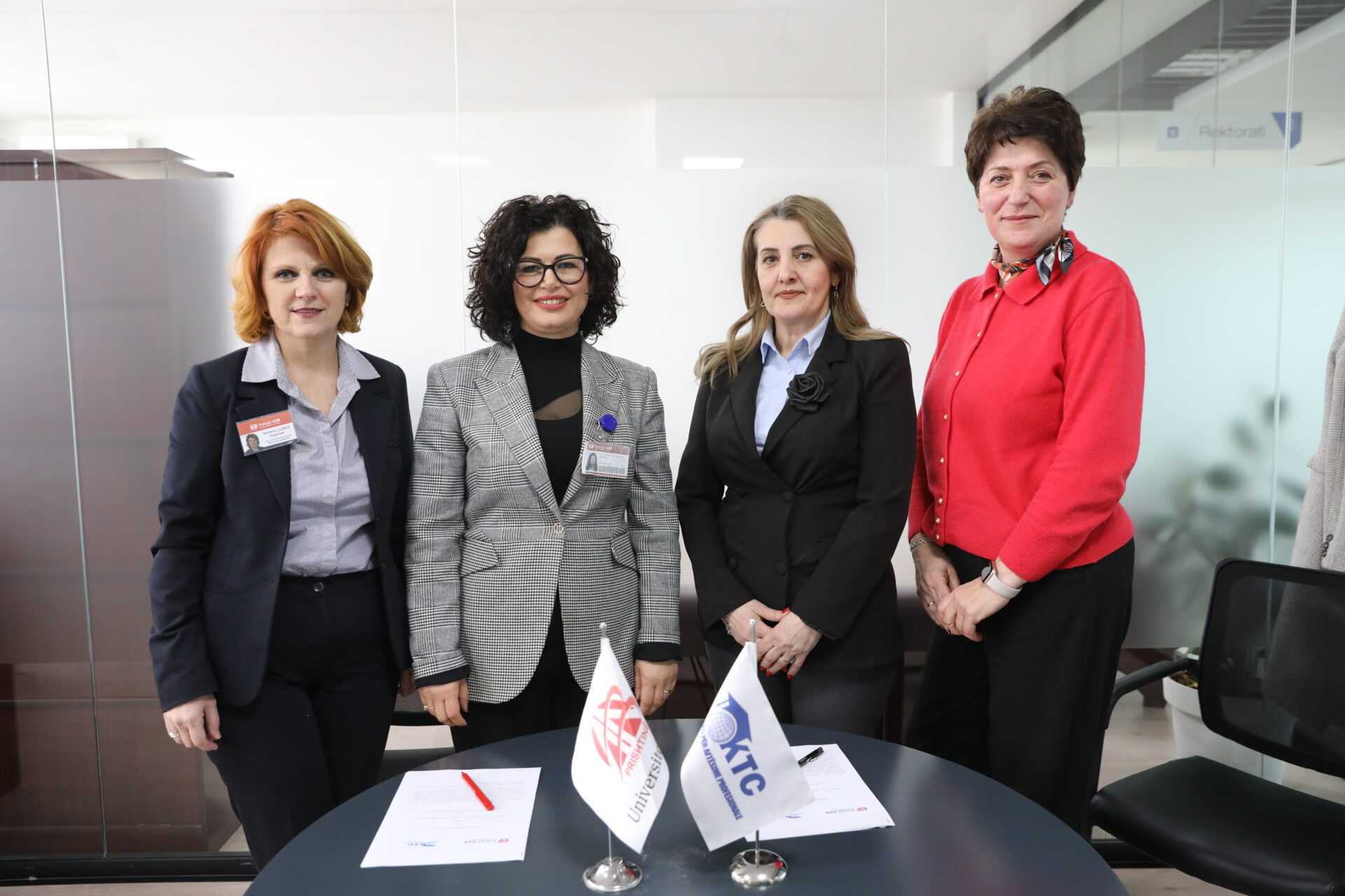 The two faculties of AAB College sign a cooperation agreement with the Institute for Professional Skills KTC